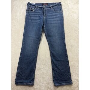 Forge FR Womens LFRJ-0052 Flame Resistant Blue Denim Jeans 12 Meas: 36x30